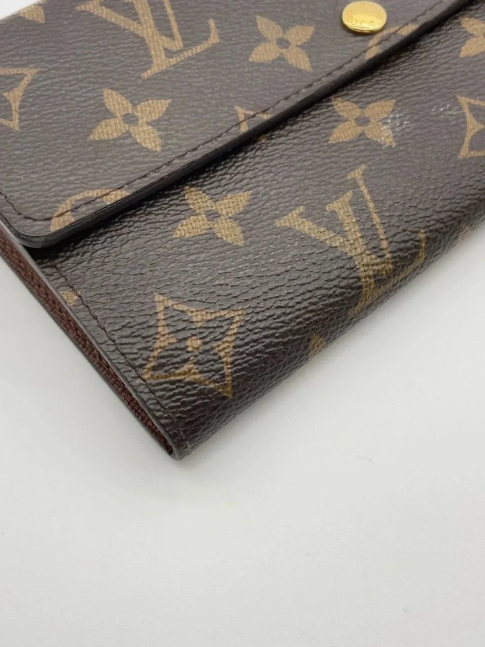 Louis Vuitton Monogram Long Card & Key Holder in Brown